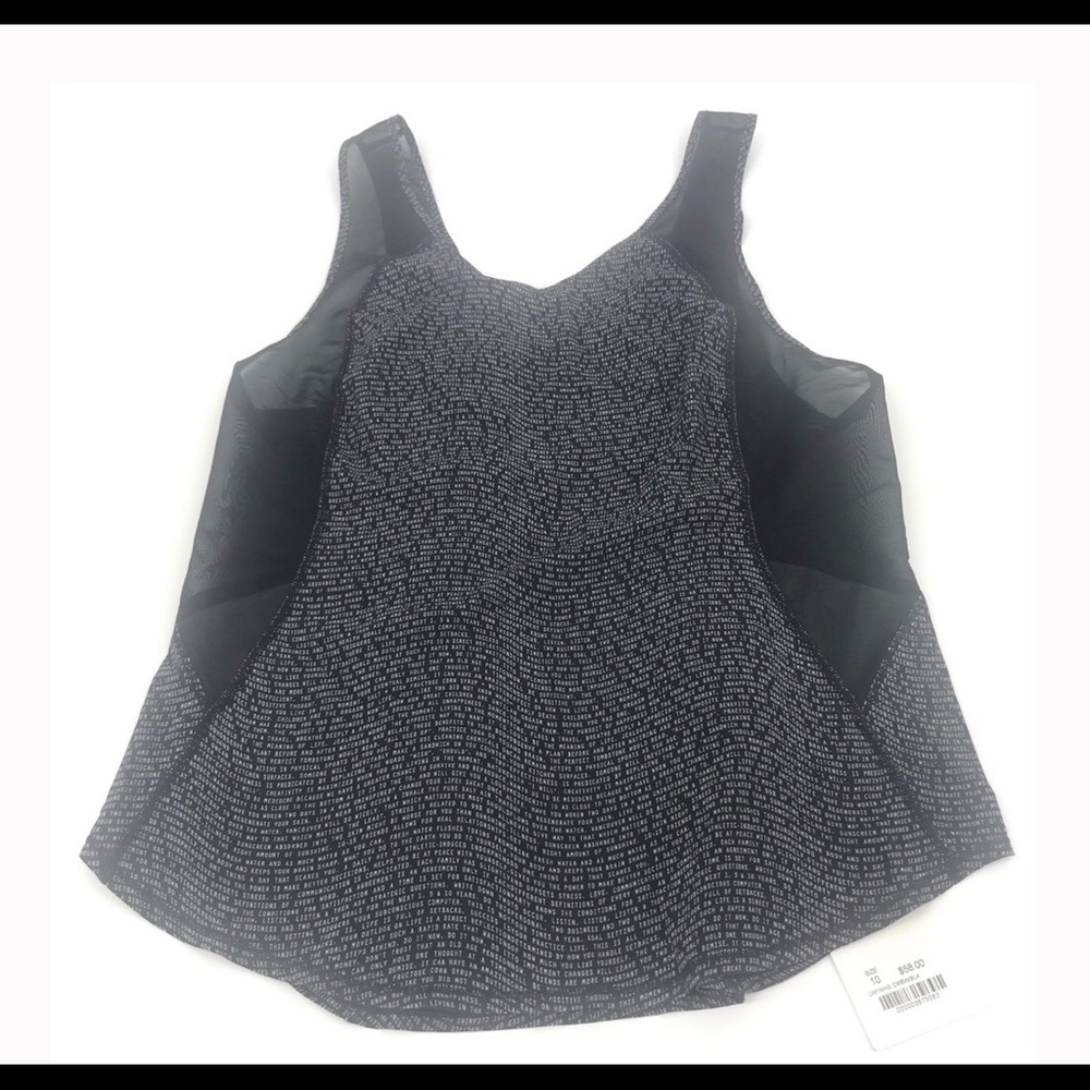 Lululemon Run with the Sun Sculpt Tank Seawheeze